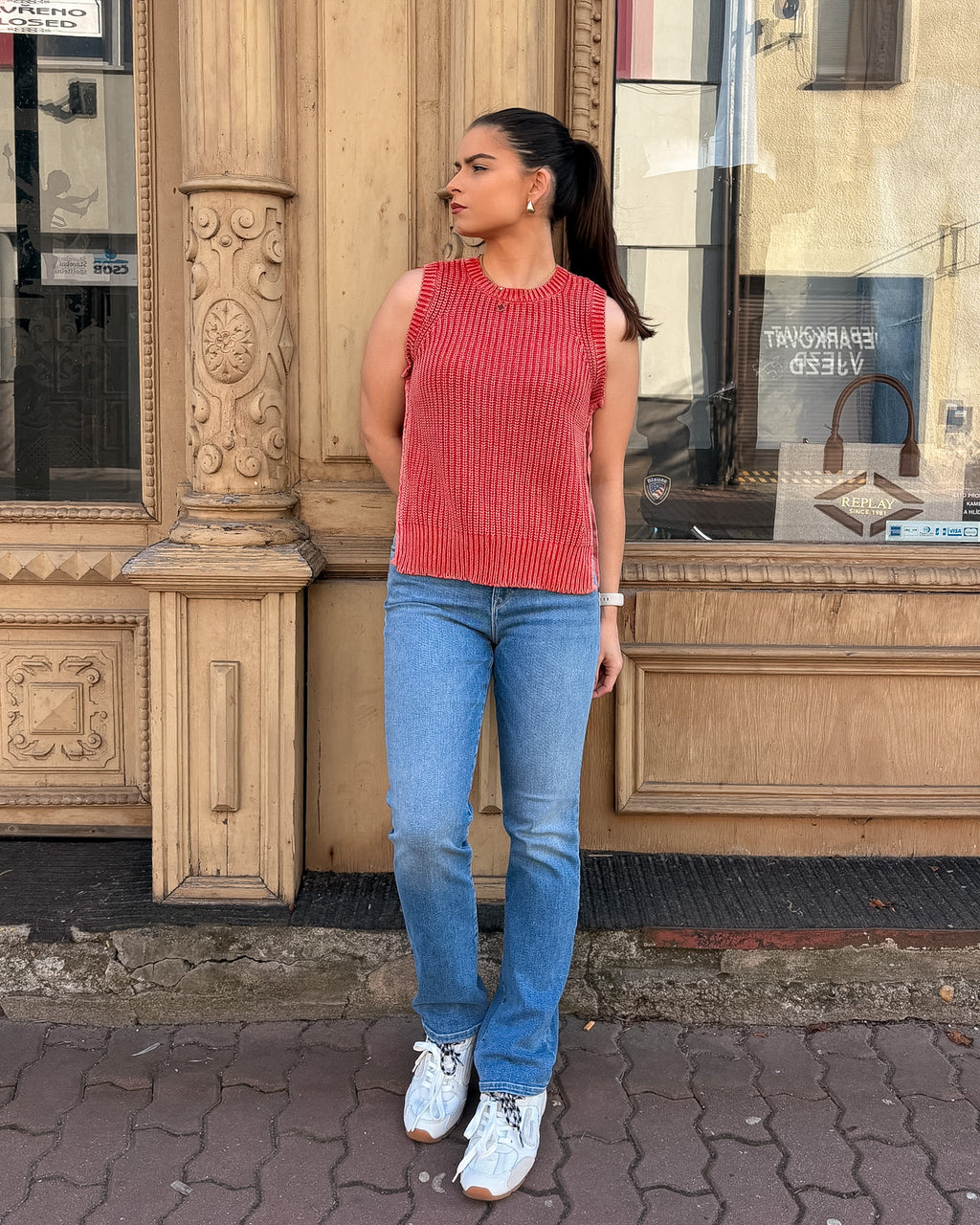 DÁMSKÉ DŽÍNY REPLAY ZOLIE STRAIGHT-FIT