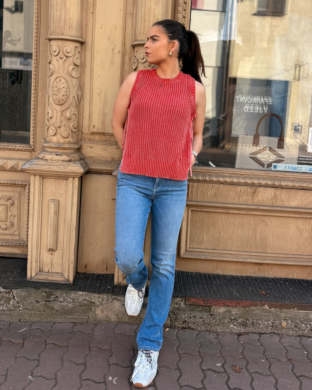 DÁMSKÉ DŽÍNY REPLAY ZOLIE STRAIGHT-FIT