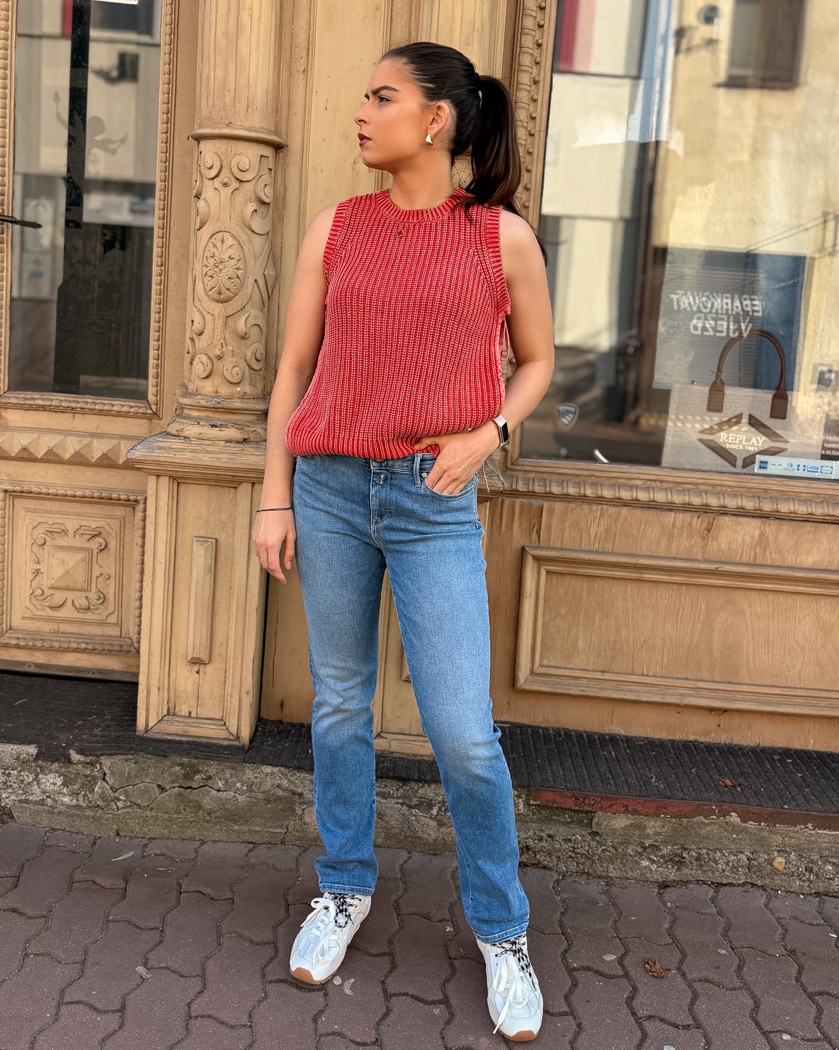 DÁMSKÉ DŽÍNY REPLAY ZOLIE STRAIGHT-FIT