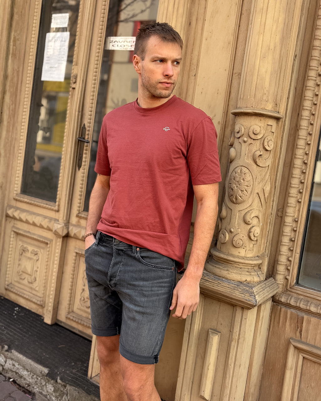 PÁNSKE REPLAY ŠORTKY S ZÚŽENÝM STRIHOM -