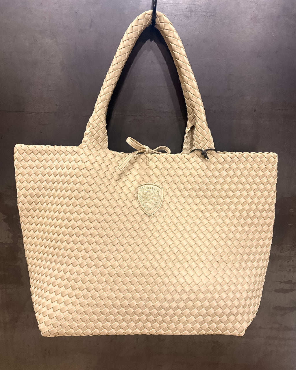 BLAUER NEOPRÉN TASKA, TOTE BAG TÍPUSÚ