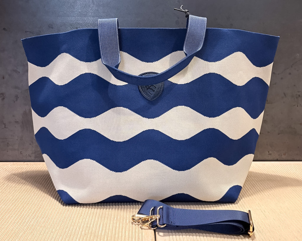 PLÁŽOVÁ PLETENÁ MAXI TAŠKA BLAUER TYPU TOTE BAG