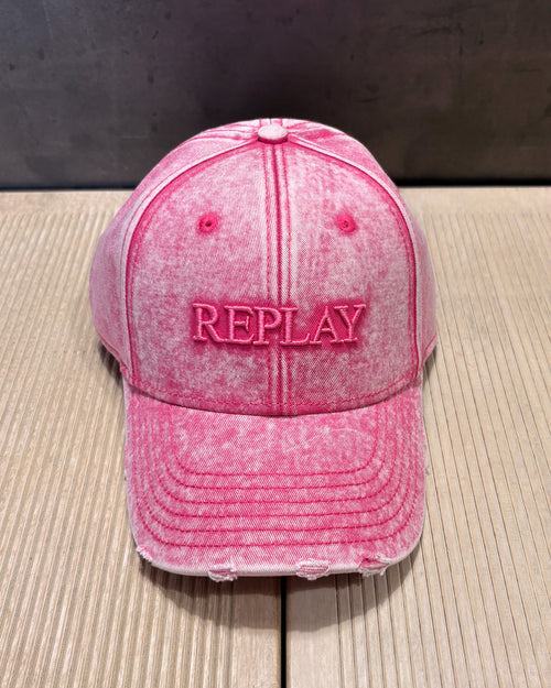 BASEBALLOVÁ ČEPICE REPLAY S VINTAGE DETAILY - AX4161.006.A0113H