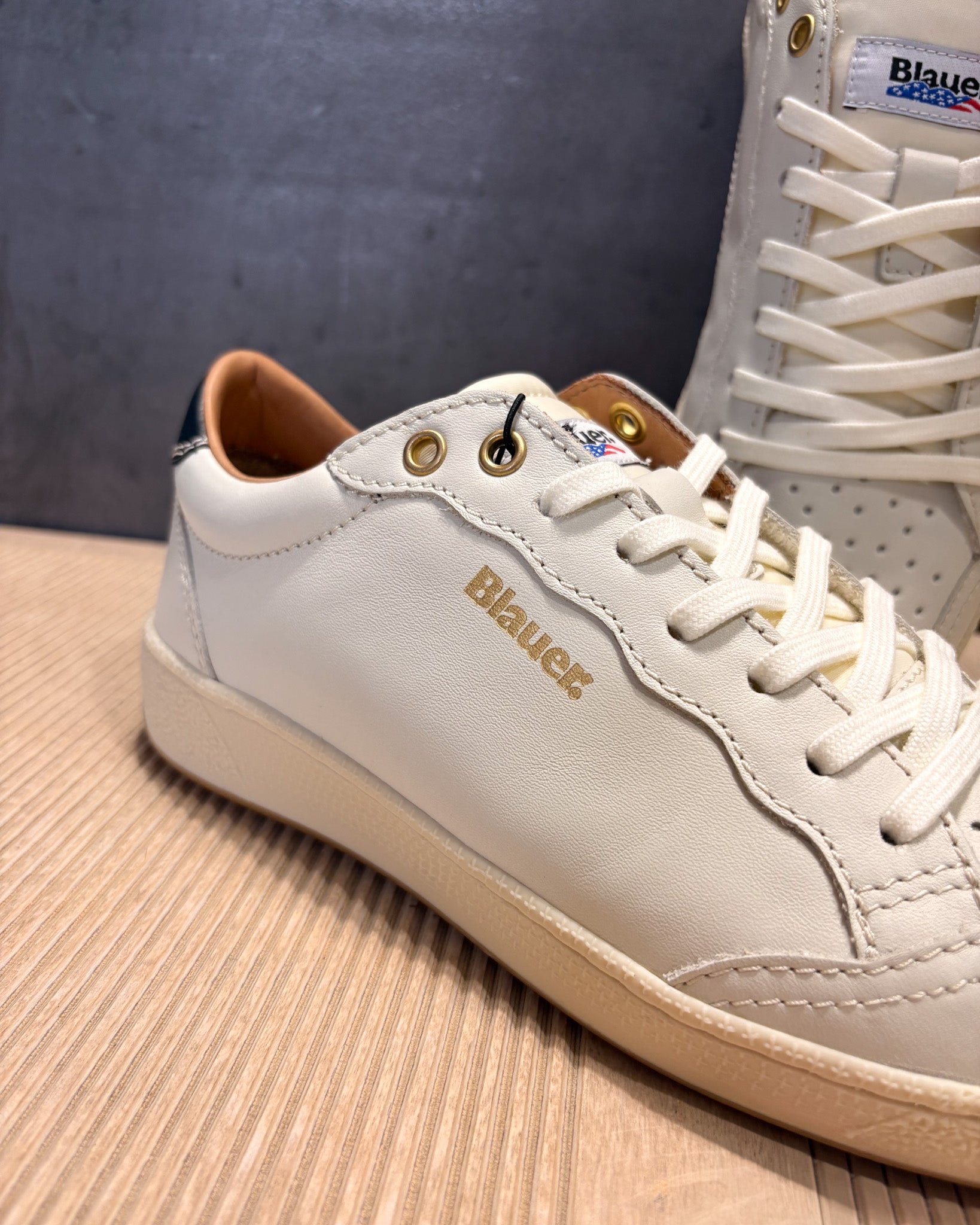 PANSKÉ TENISKY BLAUER S KONTRASTNÍ PATOU 