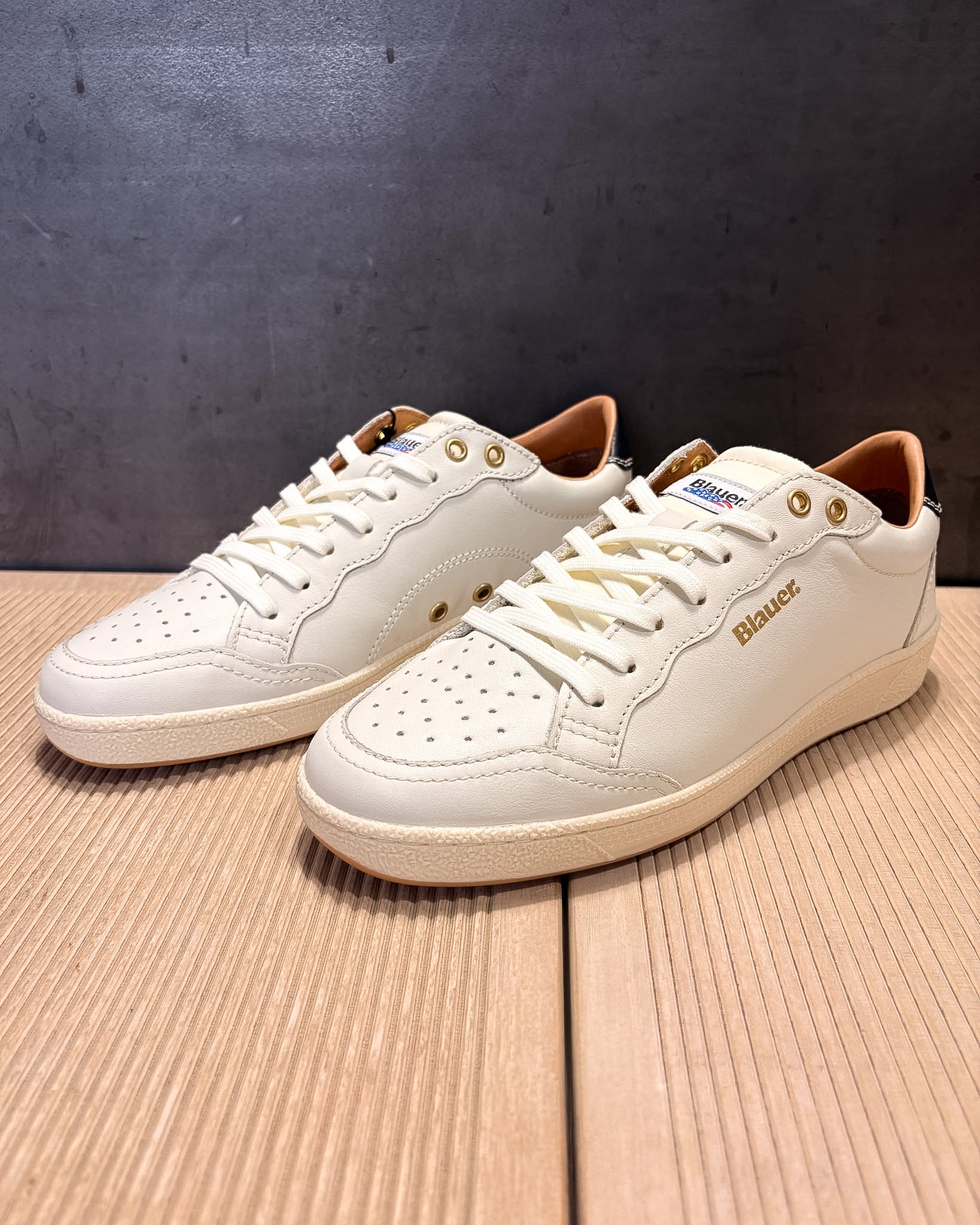 PANSKÉ TENISKY BLAUER S KONTRASTNÍ PATOU 