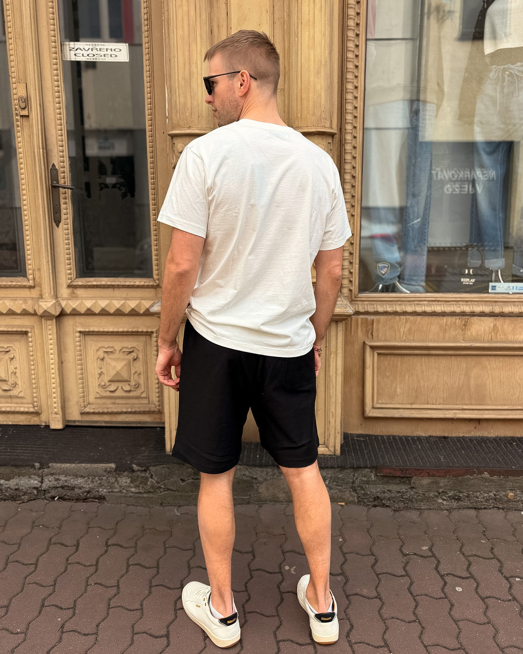 PÁNSKÉ TEPLÁKOVÉ ŠORTKY REPLAY S KLASICKÝM STŘIHEM