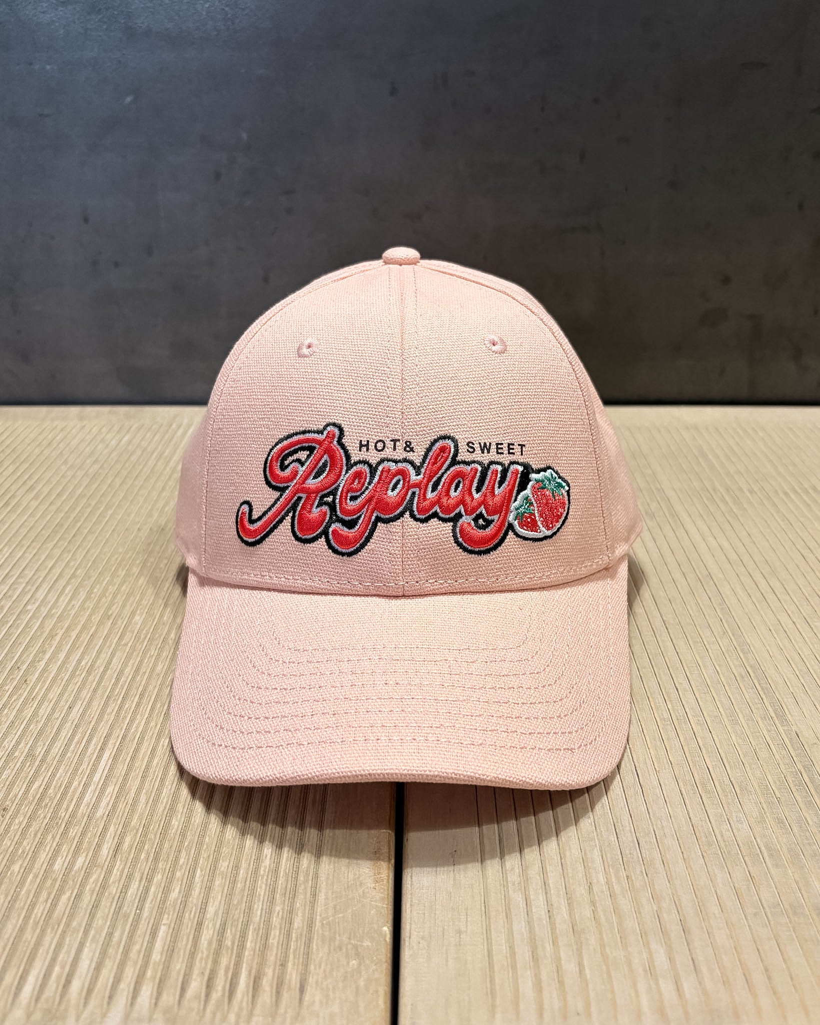 BASEBALLOVÁ ČEPICE REPLAY S VYŠÍVANÝM LOGEM - AW4331.000.A0902D