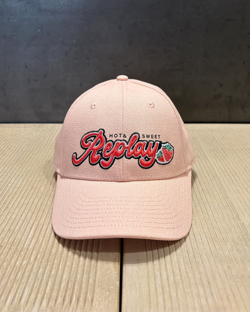 BASEBALLOVÁ ČEPICE REPLAY S VYŠÍVANÝM LOGEM 