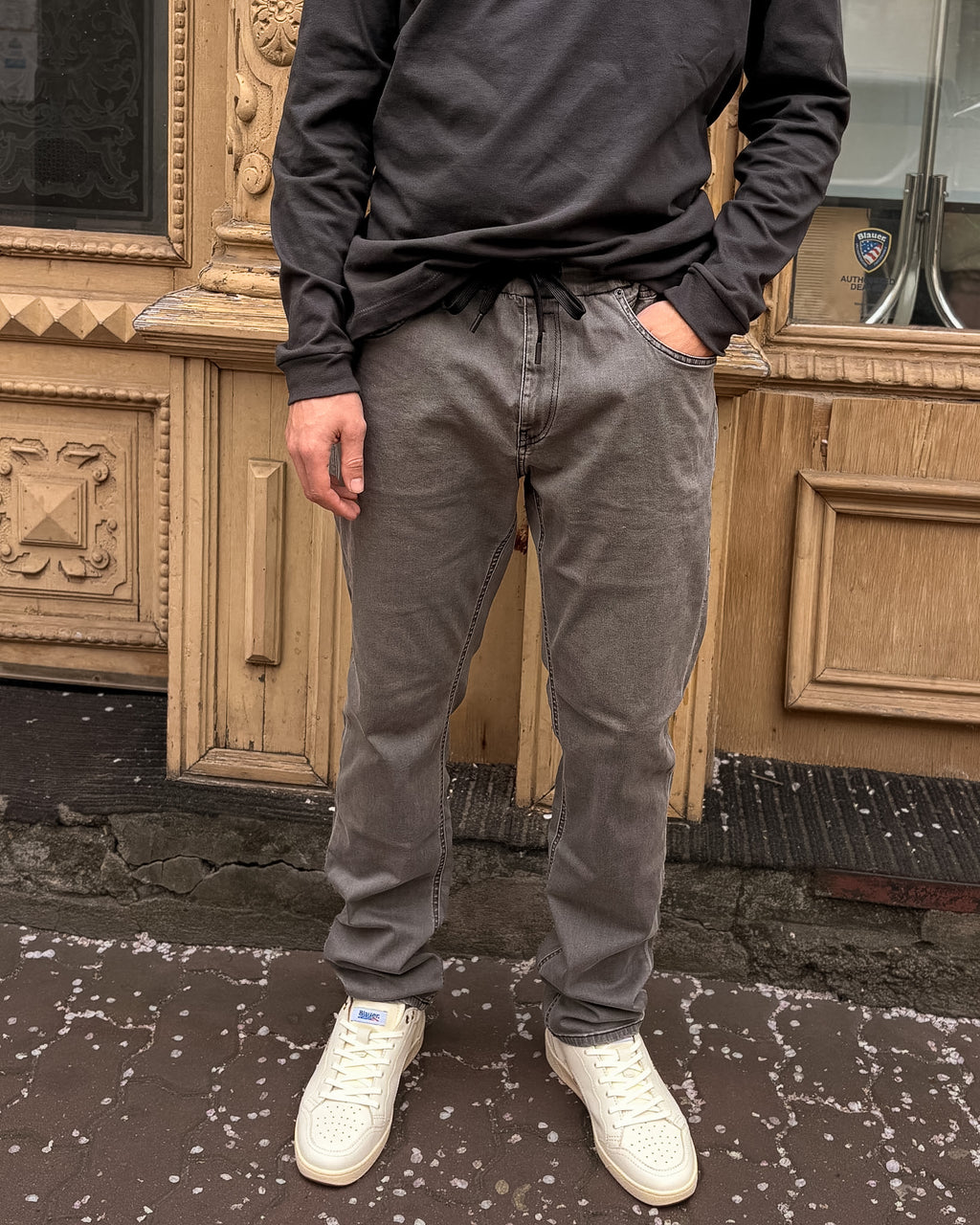 REPLAY PÁNSKÉ DŽÍNY LANNY SLIM-FIT - M1037 .000.885 146