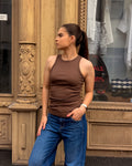 REPLAY WOMEN'S RIBBED KNIT TANK TOP