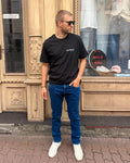 HERREN-JEANS REPLAY ANBASS SLIM FIT IN DUNKELBLAU - M0914 .000.879 264