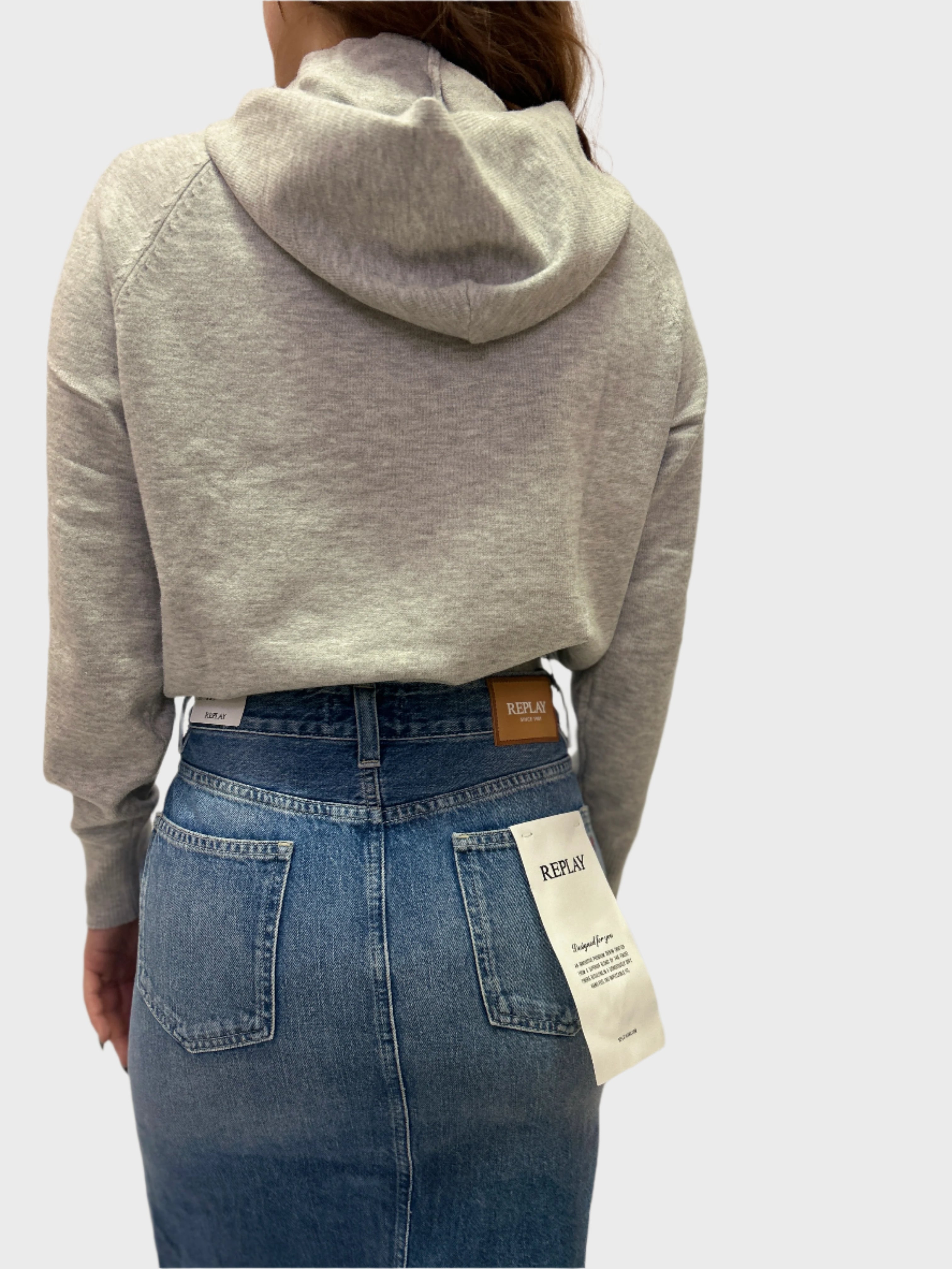 REPLAY NŐI FARMER MIDI SZOKNYA 