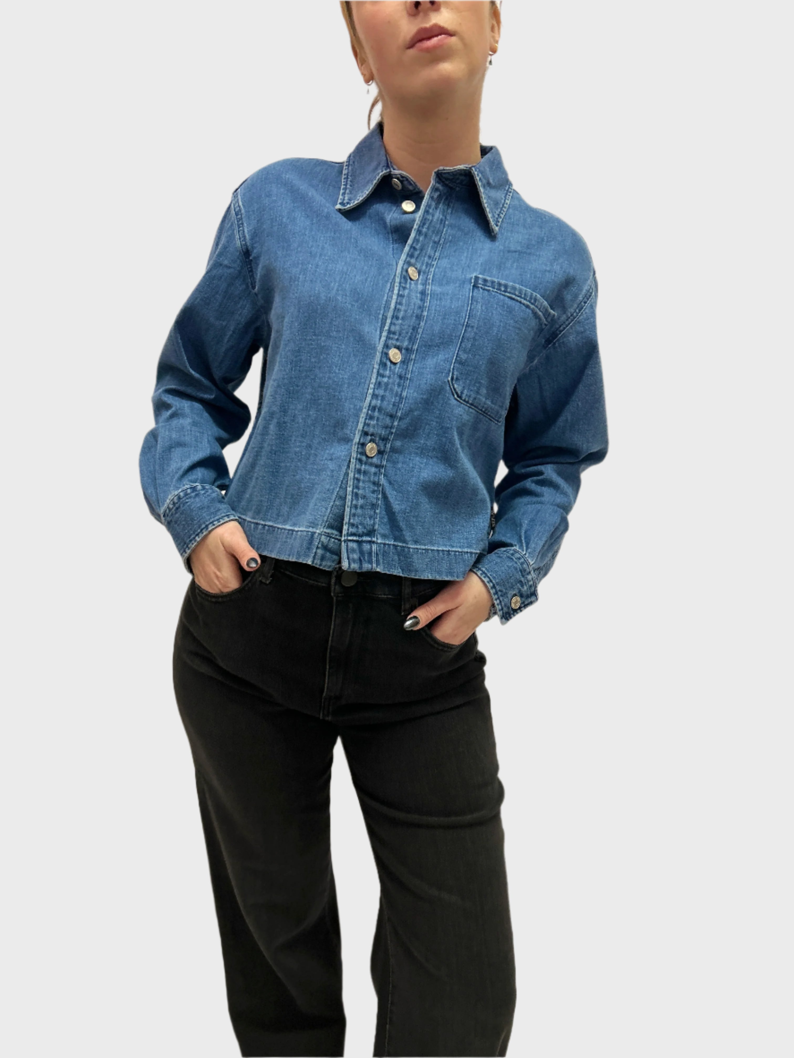 REPLAY DÁMSKÉ DŽÍNY NARJA BAGGY FIT