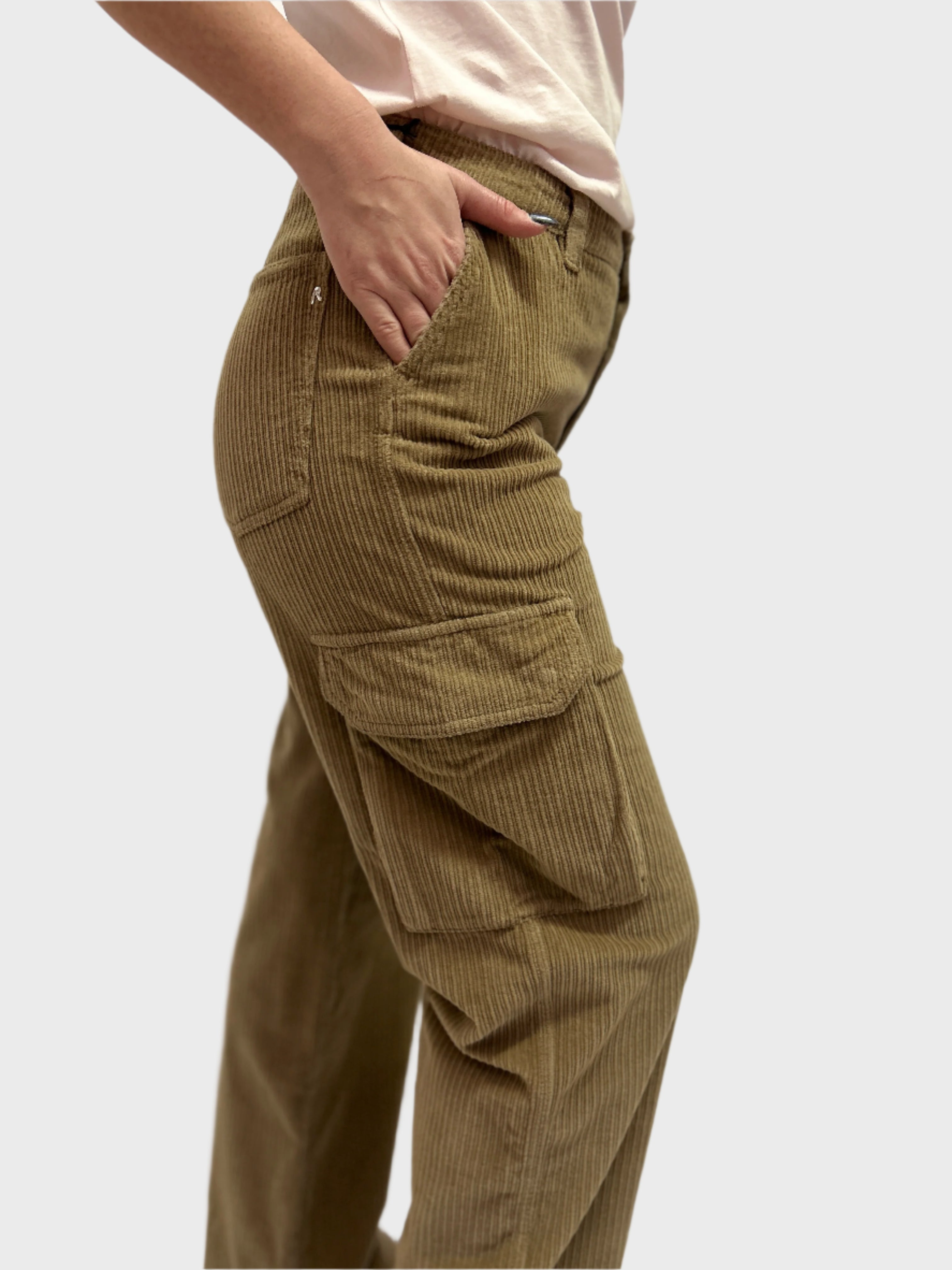 REPLAY DÁMSKÉ MAŽESTROVÉ CARGO KALHOTY
