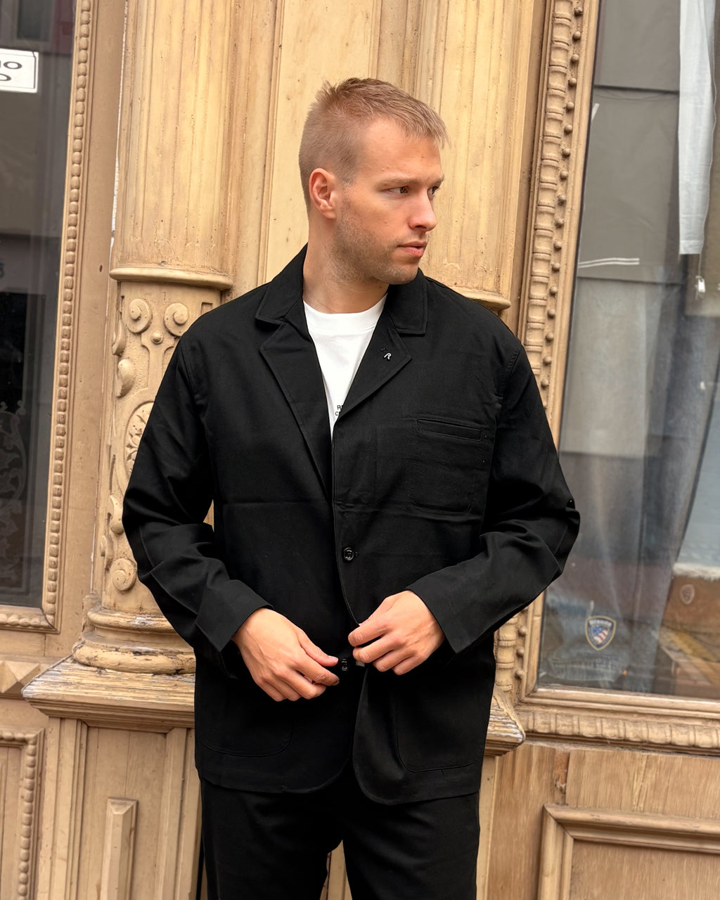 PÁNSKÁ BUNDA REPLAY ROVNÉHO STŘIHU REGULAR FIT