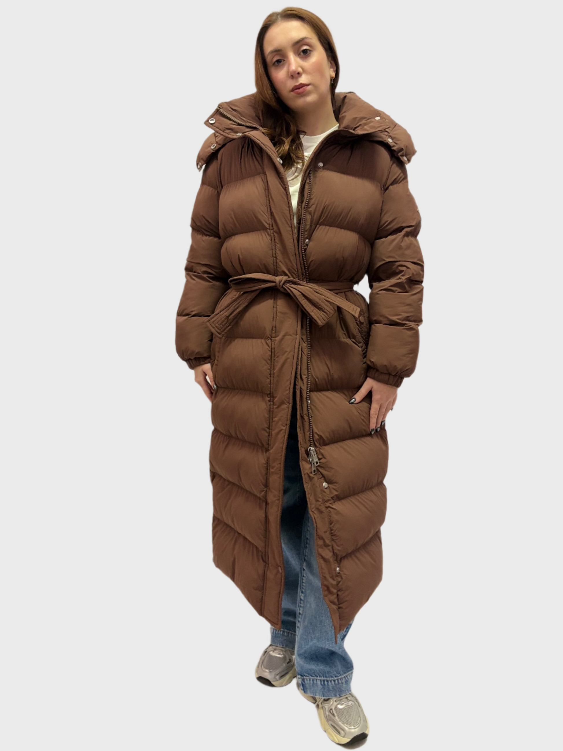 REPLAY DÁMSKÝ KABÁT S OPASKEM