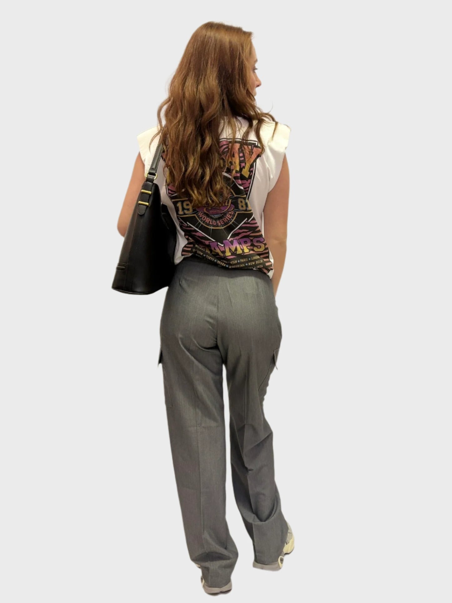 REPLAY DÁMSKÝ ŽERZEJOVÝ TOP S POTISKEM