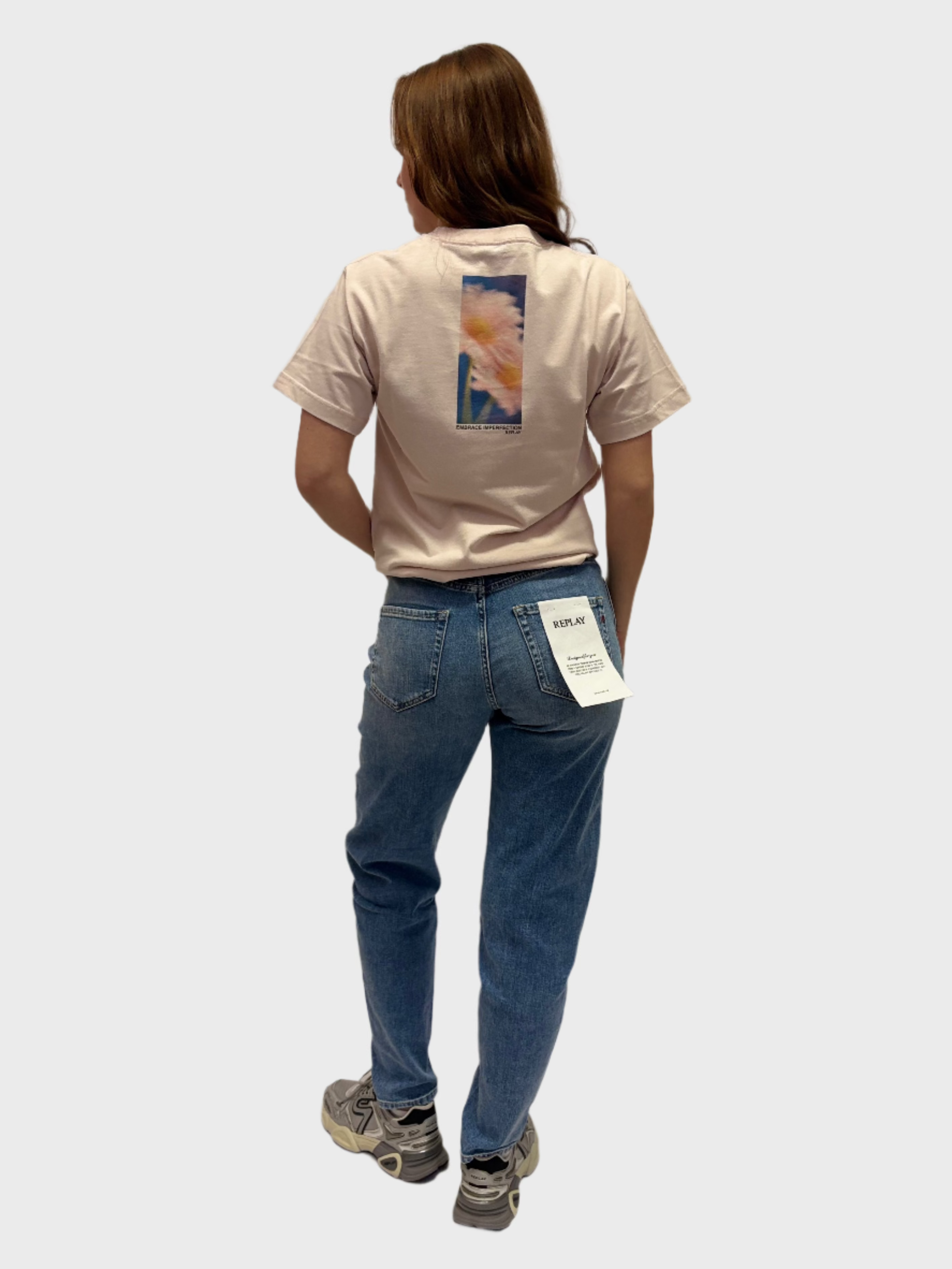 REPLAY DÁMSKE TRIČKO S POTLAČOM