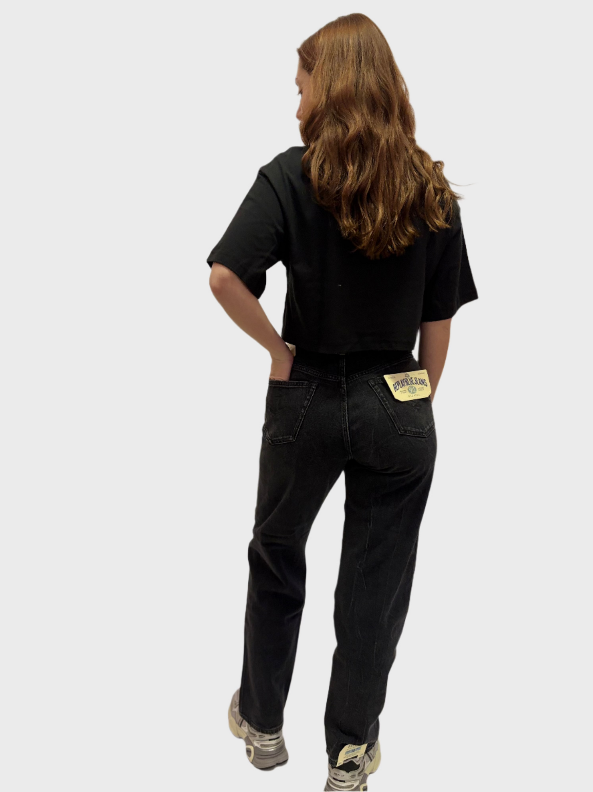 REPLAY DÁMSKÉ ZKRÁCENÉ TRIČKO S POTISKEM