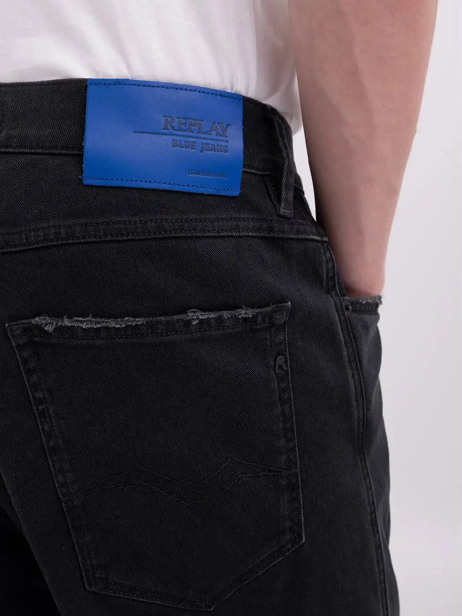 REPLAY PÁNSKÉ DŽÍNY SANDOT UVOLNĚNÉHO STŘIHU