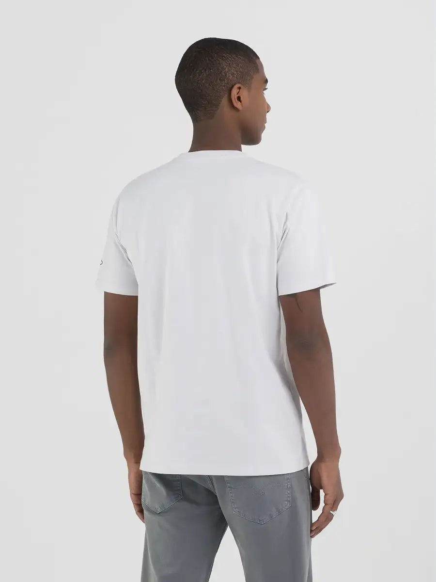 REPLAY PÁNSKÉ TRIČKO S FOTOGRAFICKÝM POTISKEM