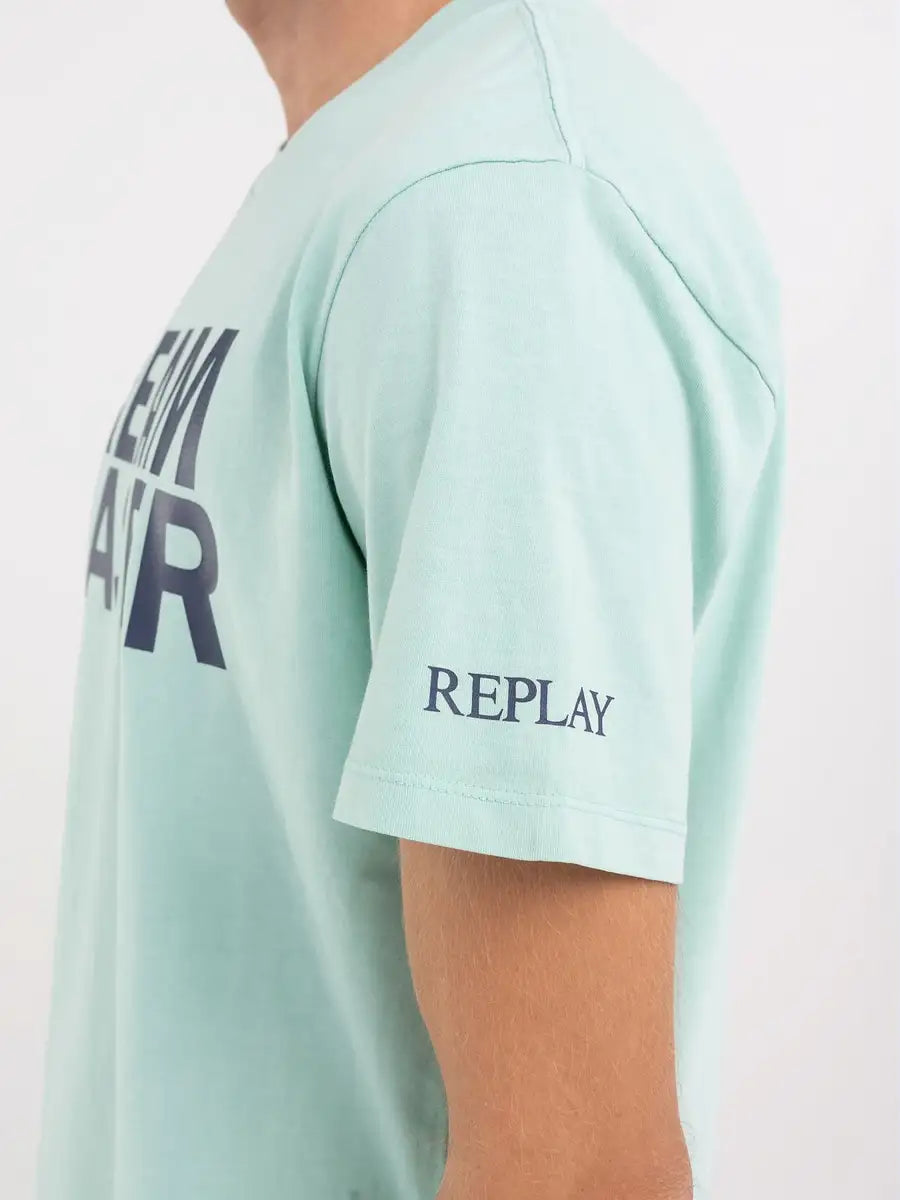 REPLAY FÉRFI PÓLÓ "ÁLOMÜLDÖZŐ" MINTÁVAL 