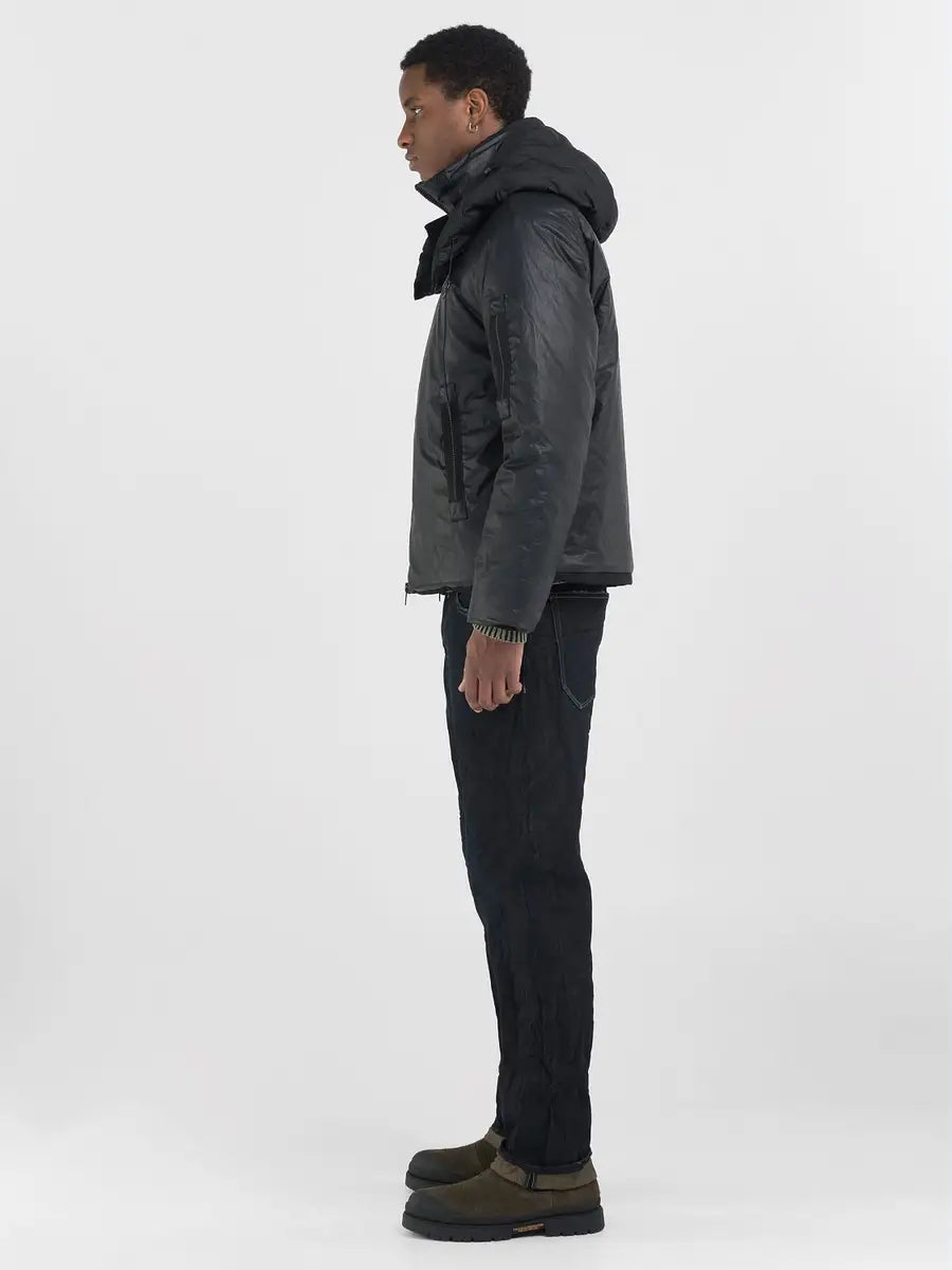 REPLAY FÉRFI PUPLIN KAPUCNIS KABÁT