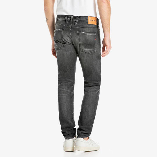 PÁNSKÉ DŽÍNY REPLAY STŘIHU ANBASS SLIM FIT - M914Q .000.199 942