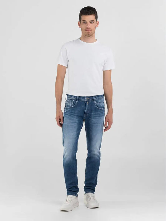 PÁNSKE REPLAY SLIM FIT DŽÍNY JONDRILL - MA931Q .000.141 654