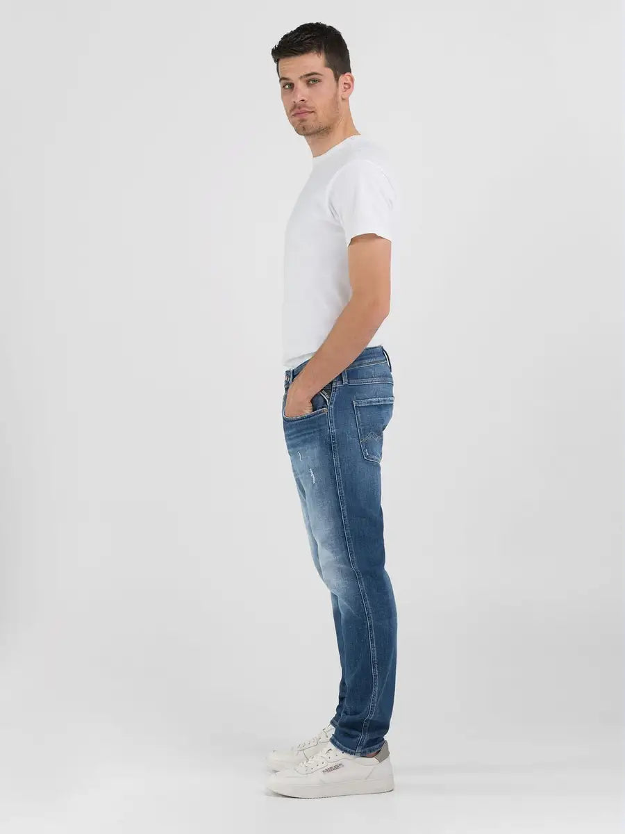 PÁNSKÉ REPLAY SLIM FIT DŽÍNY JONDRILL - MA931Q .000.141 654