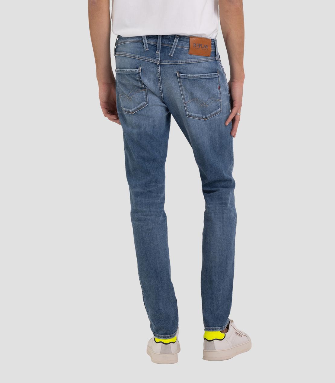 REPLAY PÁNSKE SLIM FIT ANBASS DŽÍNSY