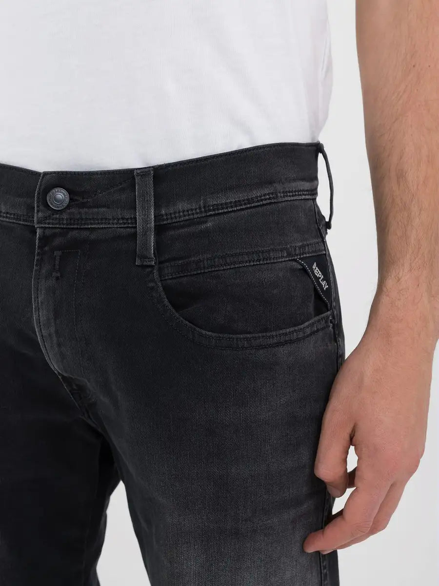 REPLAY PÁNSKÉ ANBASS SLIM-FIT DŽÍNY