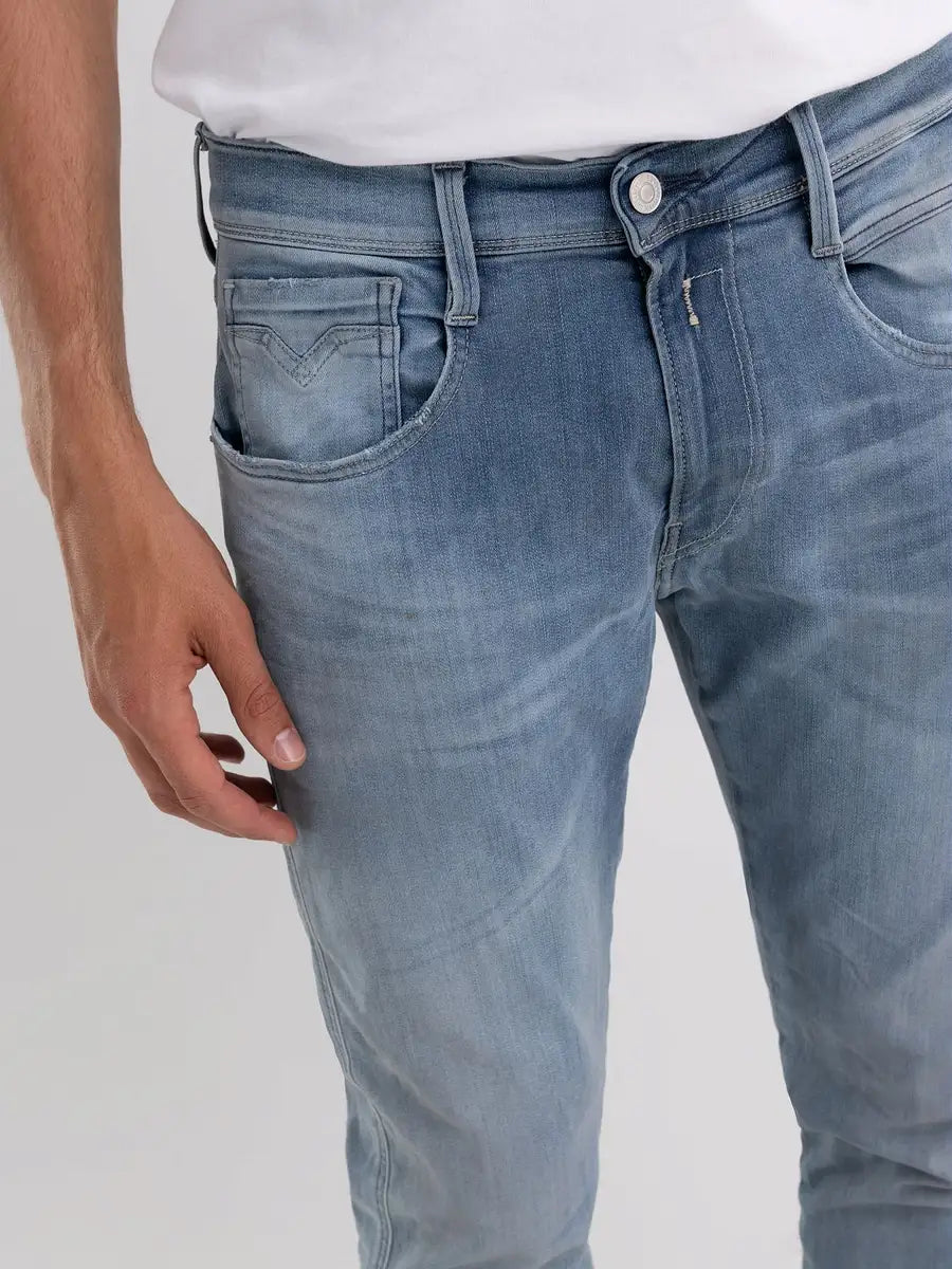 REPLAY PÁNSKÉ DŽÍNY STŘIHU ANBASS 
