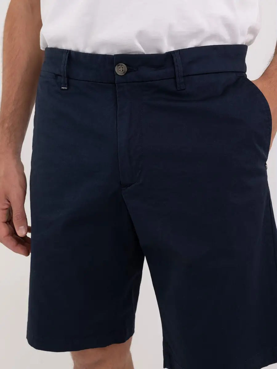 MEN'S REPLAY CHINO SHORTS IN STRETCH GABARDINE