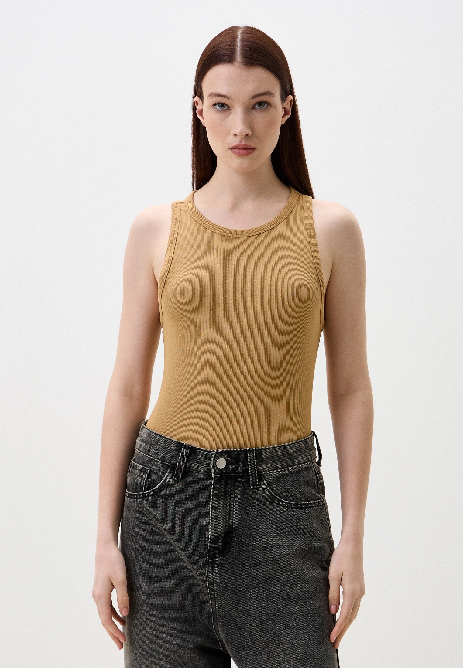 REPLAY DÁMSKÉ TÍLKO SLIM-FIT Z ŽEBROVANÉHO ÚPLETU