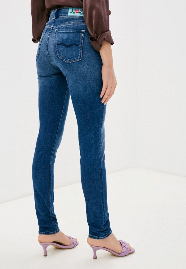 REPLAY SLIM-FIT DÁMSKÉ DŽÍNY STŘIHU LUZIEN 