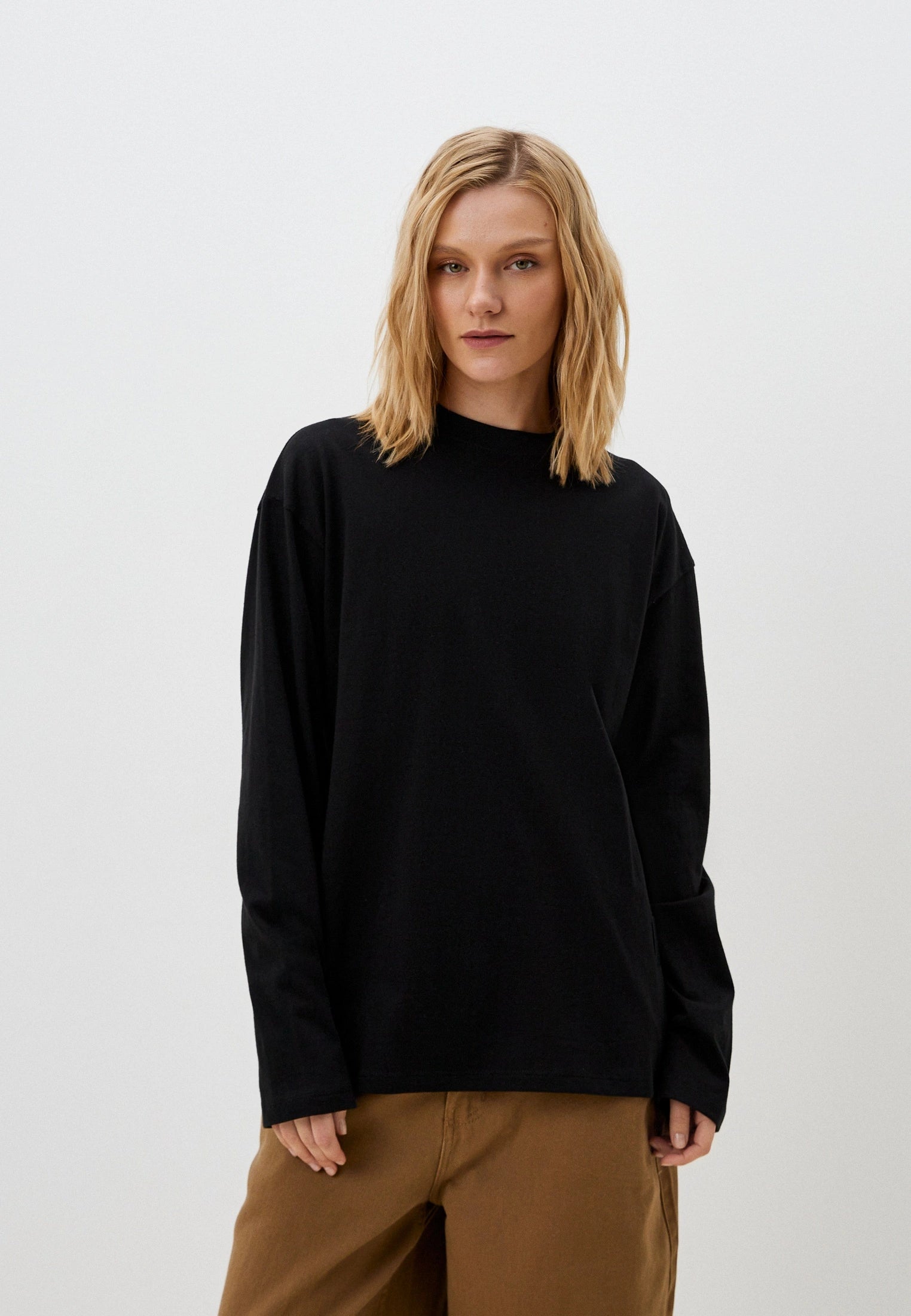 REPLAY DÁMSKÉ BASIC TRIČKO S DLOUHÝM RUKÁVEM