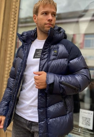 FÉRFI UJJAS BLAUER DZSEKI