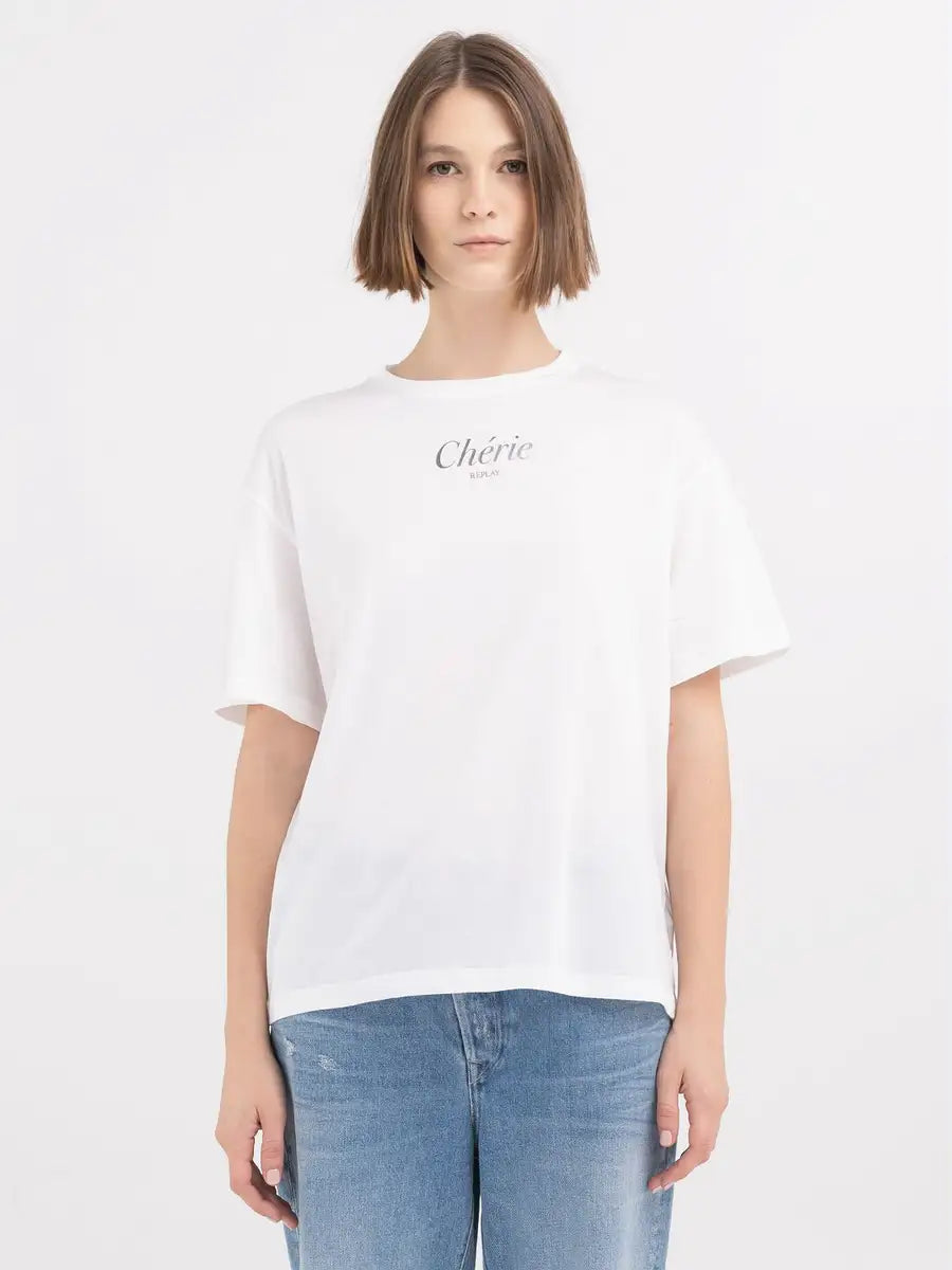 REPLAY MEZ PÓLÓ KIVÁGÁSSAL ÉS MINTÁVAL