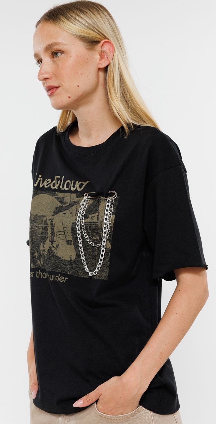 DÁMSKÉ REPLAY TRIČKO LIVE AND LOUD