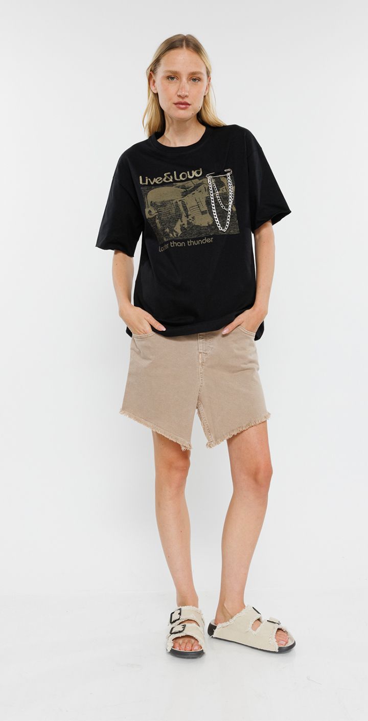 DÁMSKÉ REPLAY TRIČKO LIVE AND LOUD