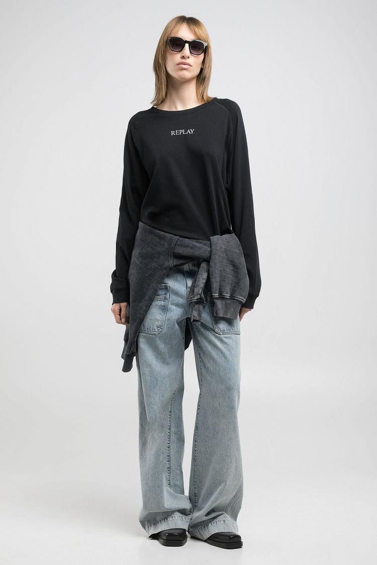 REPLAY NŐI HOSSZÚ UJJÚ RAGLAN PÓLÓ