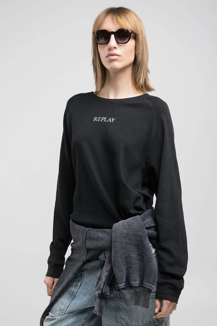 REPLAY NŐI HOSSZÚ UJJÚ RAGLAN PÓLÓ