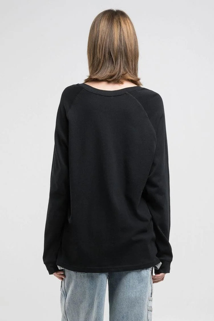 REPLAY NŐI HOSSZÚ UJJÚ RAGLAN PÓLÓ