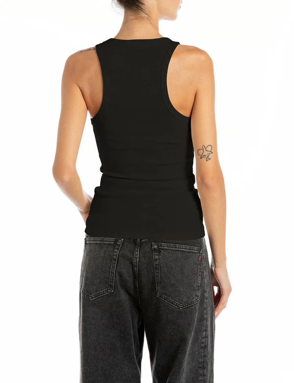 NŐI REPLAY BORDÁS KÖTÖTT SLIM FIT TOP