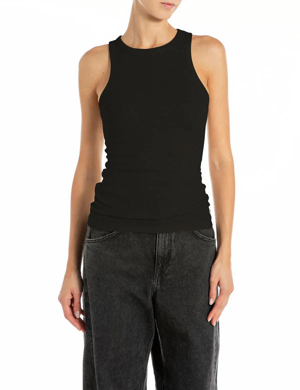 NŐI REPLAY BORDÁS KÖTÖTT SLIM FIT TOP