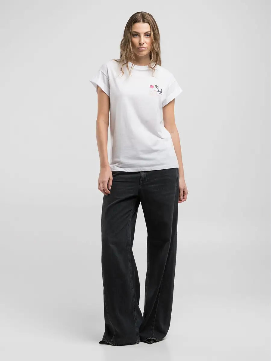 DÁMSKÉ TRIČKO REPLAY S POTISKEM PLANET POWERED