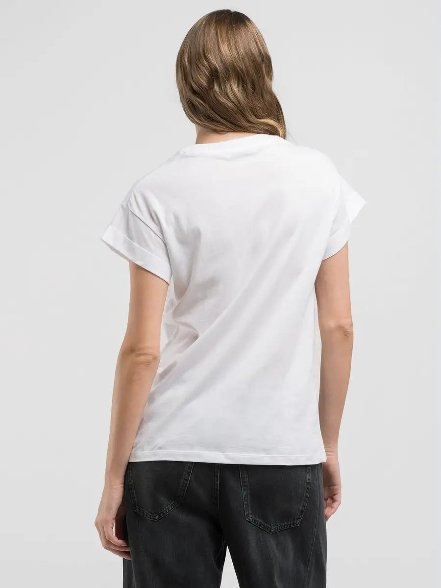 DÁMSKÉ TRIČKO REPLAY S POTISKEM PLANET POWERED