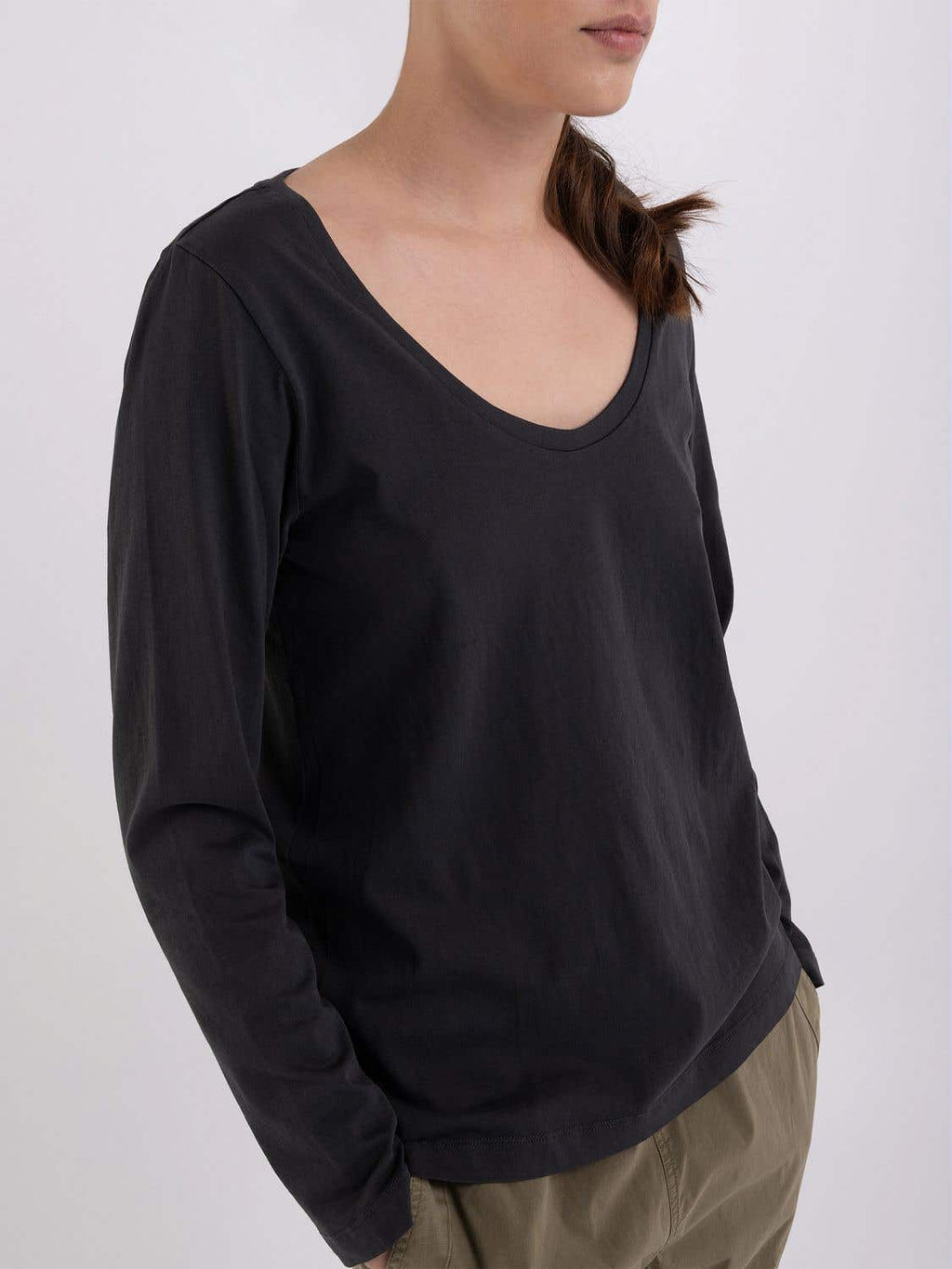 REPLAY DÁMSKÉ BASIC TRIČKO S DLOUHÝM RUKÁVEM