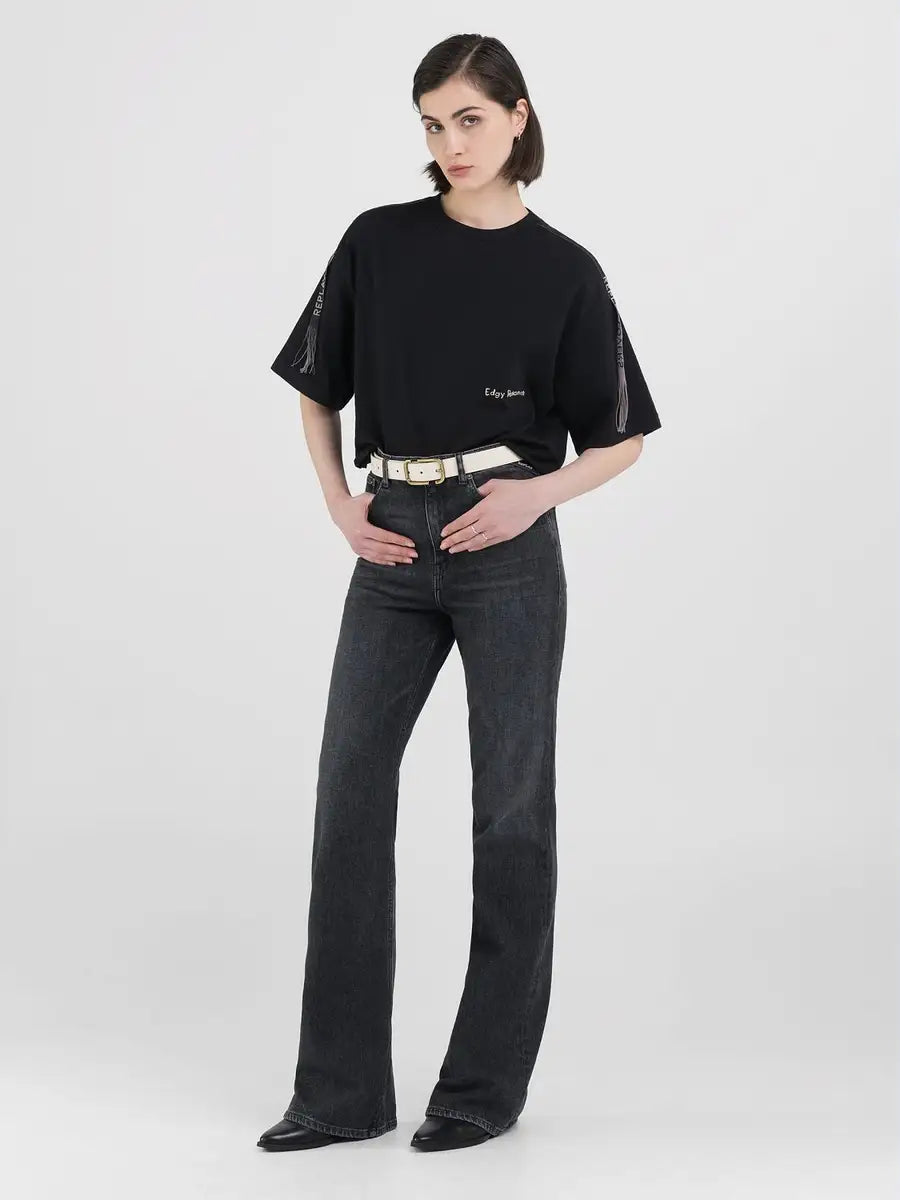 REPLAY NŐI RÖVID PÓLÓ ROFÓKKAL 